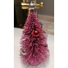 ALBERO DI NATALE METALLO GLITTER