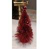 ALBERO DI NATALE METALLO GLITTER