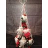 ALBERO DI NATALE METALLO GLITTER