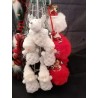 ALBERO DI NATALE METALLO GLITTER