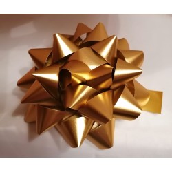 NATALE STELLA/COCCARDA ORO SATINATO