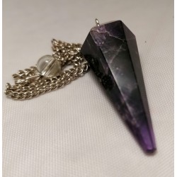 PENDOLINO FLUORITE VIOLA