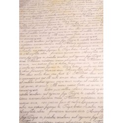 CARTA REGALO FOGLIO SCRITTURA