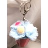 PORTACHIAVI CUPCAKE AZZURRO