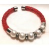 BRACCIALE RIGIDO ROSSO