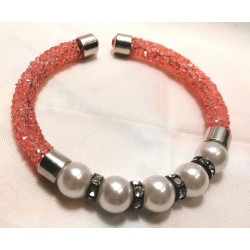 BRACCIALE RIGIDO ROSA