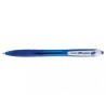 PENNA BLU "M" A SCATTO REXGRIP PILOT