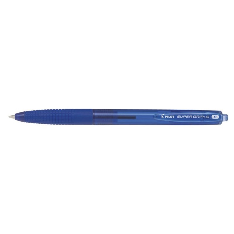 PENNA BLU "F" A SCATTO SUPERGRIP-G PILOT