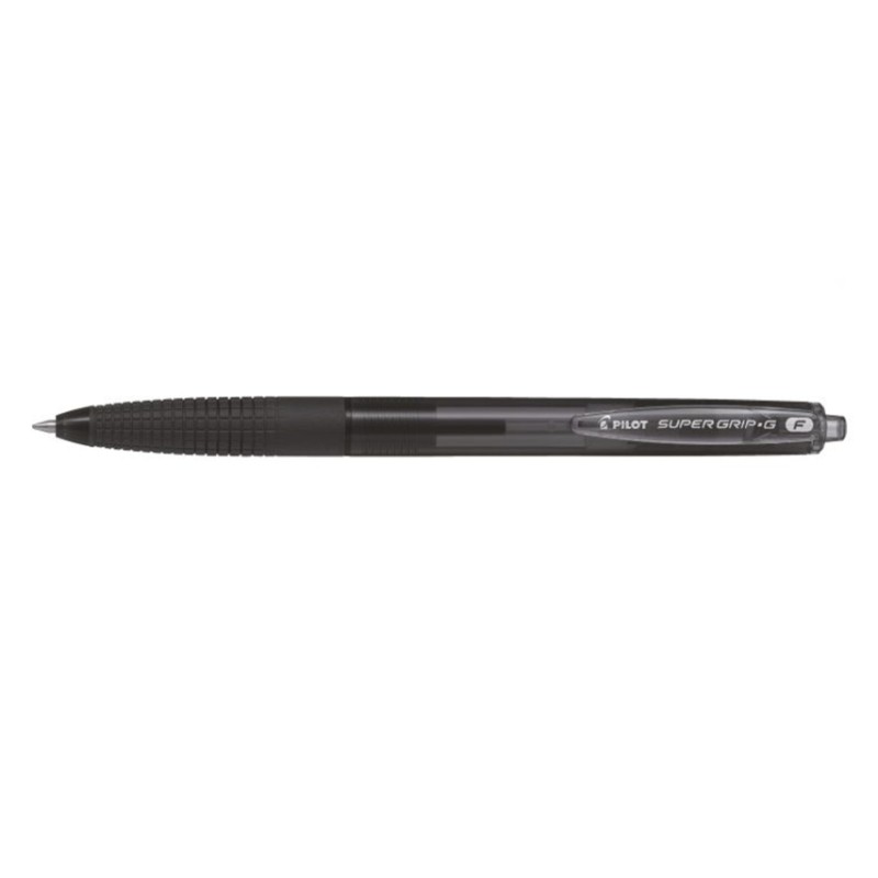 PENNA NERA "F" A SCATTO SUPERGRIP-G PILOT