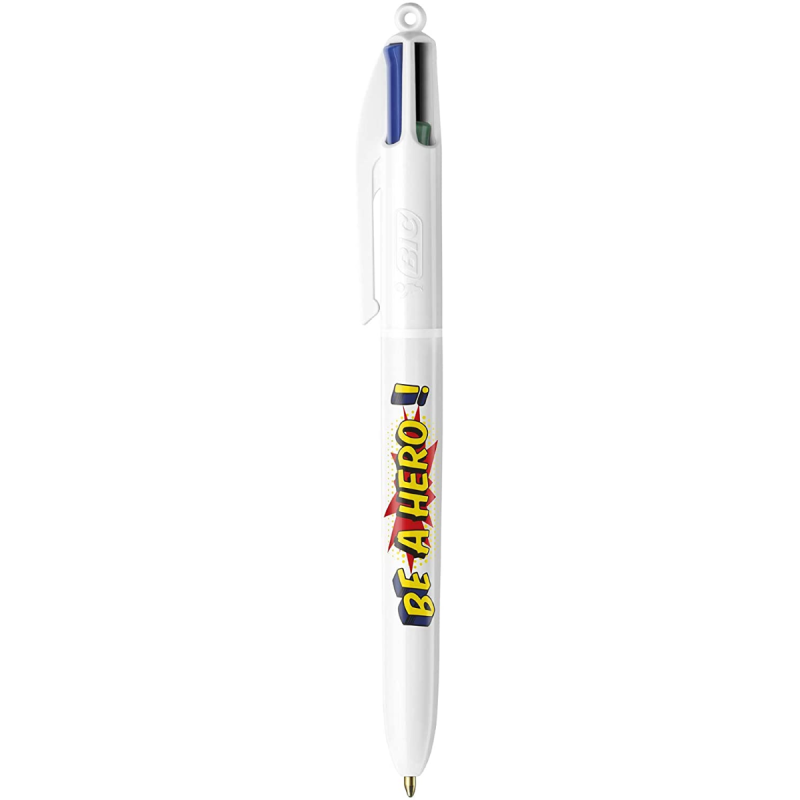 PENNA BIC 4 COLORI BE A HERO!