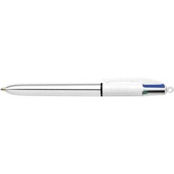 PENNA BIC 4 COLORI FUSTO METALLIZZATO