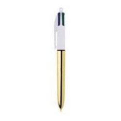 PENNA BIC 4 COLORI FUSTO METALLIZZATO