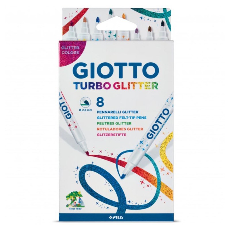 PENNARELLI GIOTTO 8 GLITTER