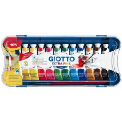 TEMPERA GIOTTO 12 X 12ml.