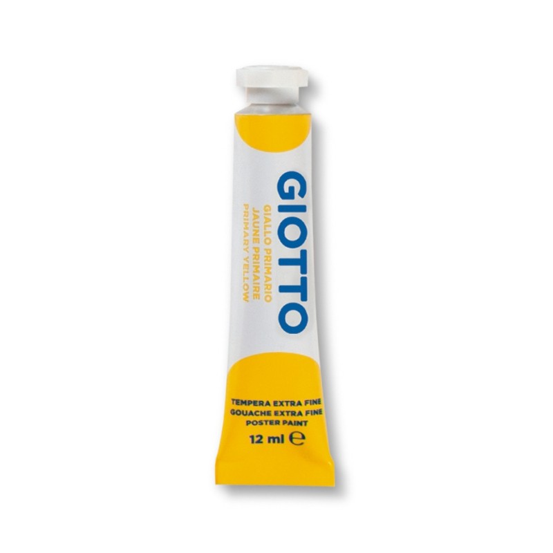 TEMPERA GIALLO PRIMARIO 02 GIOTTO 12ml.