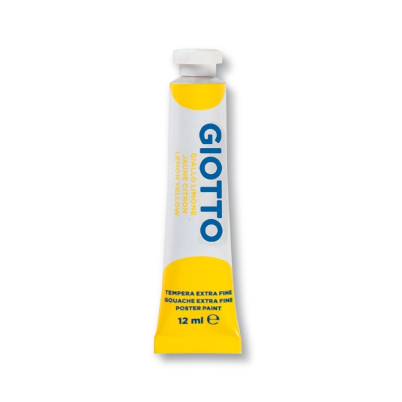 TEMPERA GIALLO LIMONE 03 GIOTTO 12ml.