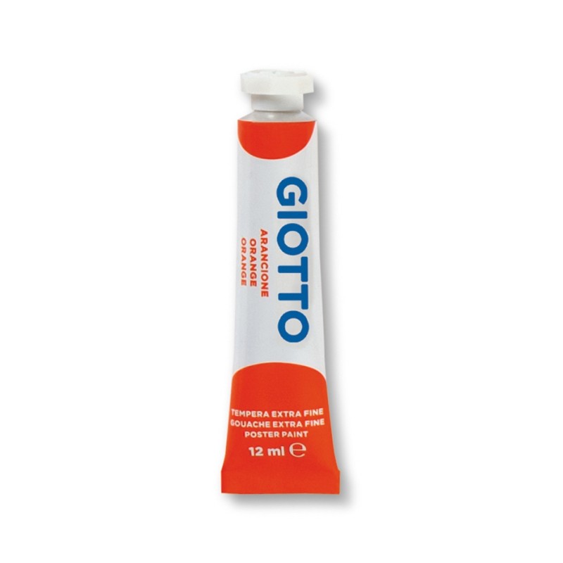 TEMPERA ARANCIONE 05 GIOTTO 12ml.