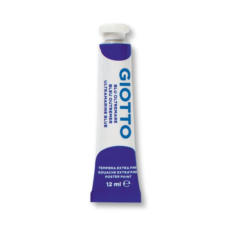 TEMPERA BLU OLTREMARE 17 GIOTTO 12ml.