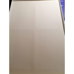 FOGLIO ETICHETTE 105X148,5 CREAM