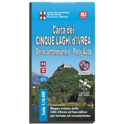 CARTA DEI CINQUE LAGHI D'IVREA