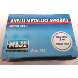 ANELLI METALLICI APRIBILI