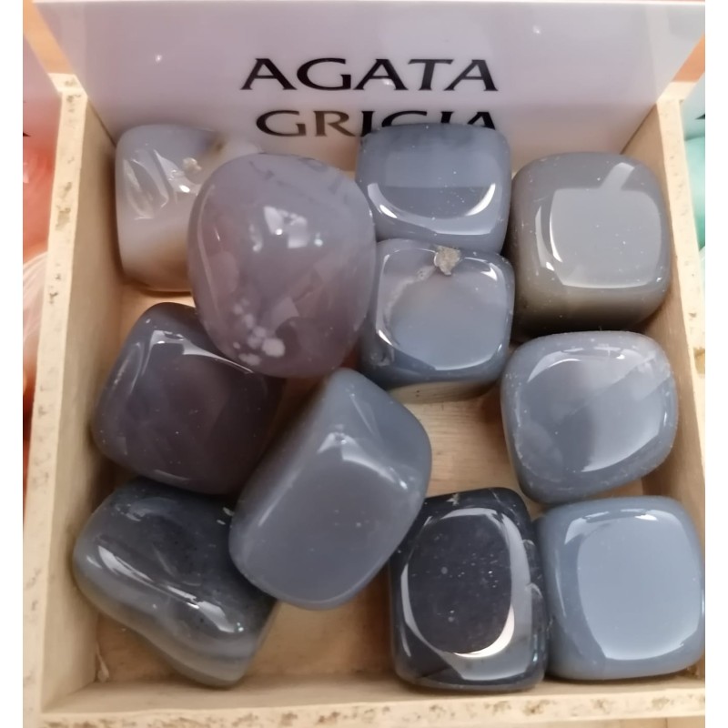 AGATA GRIGIA (burattato)