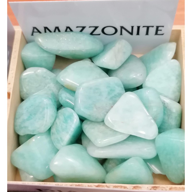 AMAZZONITE (burattato)