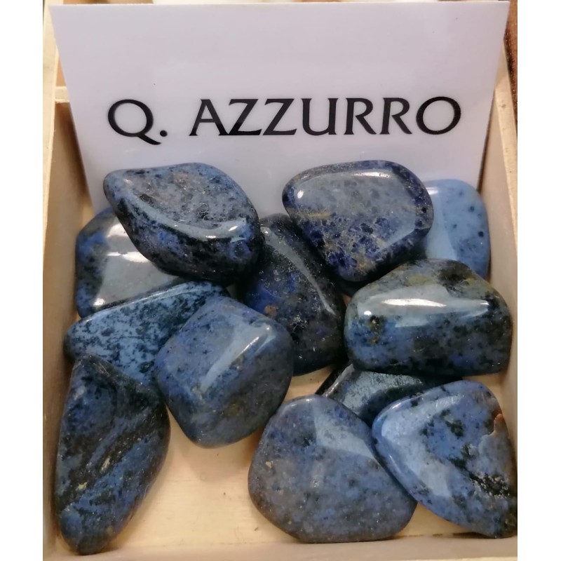 QUARZO AZZURRO (burattato)