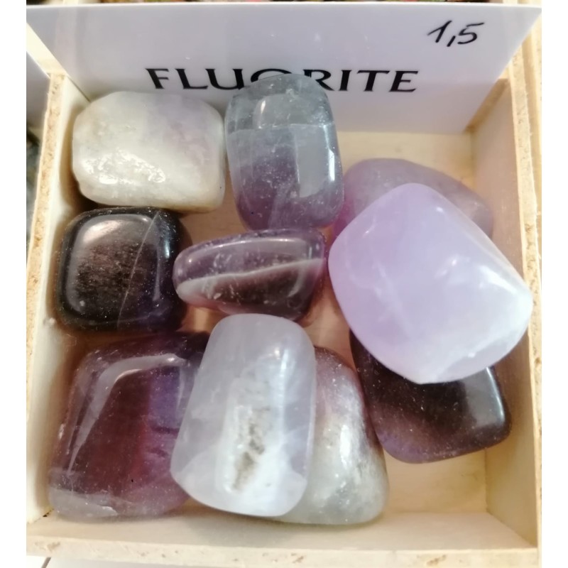 FLUORITE (burattato)