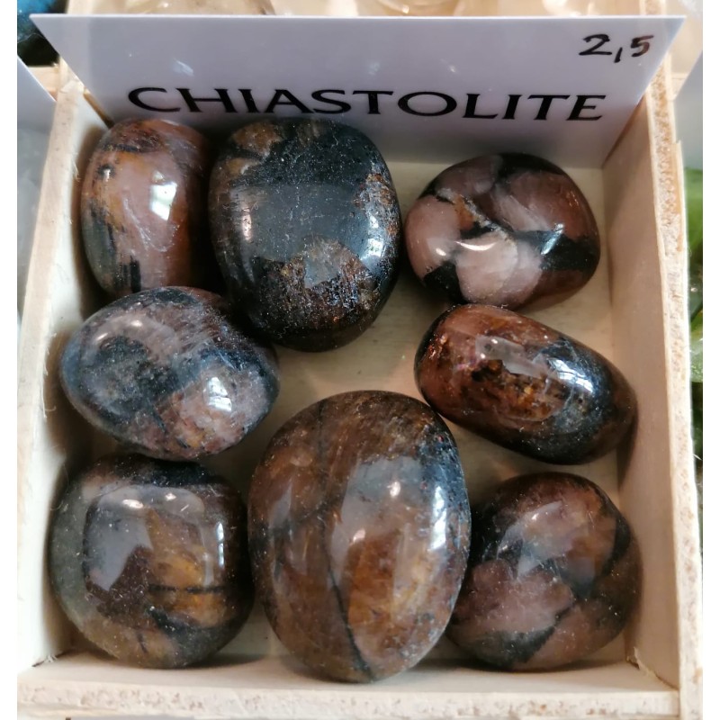 CHIASTOLITE (burattato)